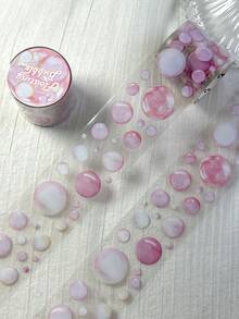 1卷 浮泡PET装饰胶带，适用于剪贴簿、DIY、手账、杂志、相册等。 - 彩色 - 查看 12