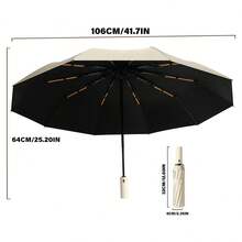 [Quick Local Shipping In The United States]Automatic Folding Umbrella For Women & Men - Premium Windproof & Sun Protection Compact Travel Umbrella | Luxury Business Design With 24 Strong Ribs | Pink Umbrella (Sombrilla) For Heavy Rain & UV Shield, Perfect Portable Style Suitable For Shopping, Travel With,Purses And Bags Women Black Purse Bags For Women Beach Bag Halloween Tote Bags For Women Travel Essentials Clear Bag Bolsos Para Mujer Clear Purse Handbags For Women School Bag Crossbody Bags For Women New Fall Fashion Women Totes Bags For Women Carteras Para Mujer Purses For Women Brown Purse Backpack Work Bag Lunch Bag For Women Back To School - 青色 - 查看 3