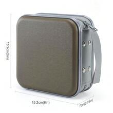 UENTIP CD Case For Car,48 Capacity DVD Case Portable Zipper Holder Large Storage CD Wallet CD Organizer Home Travel (Olive, 48){Inchcolor_nameinch:Incholiveinch} - 橄欖 - 查看 3