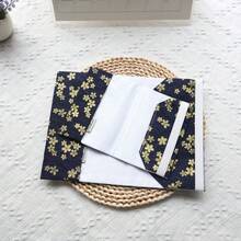 1个A5/A6烫金樱花书皮，计划本保护套，日记本保护套，办公文具用品，赠送1张布艺索引贴纸 - 單件 - 查看 6