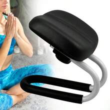 Meditation Stool Adjustable Height Portable Prayer Stool Meditation Accessories - Black - View 3