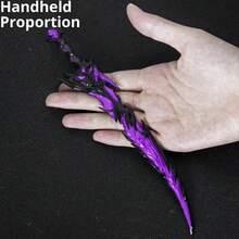 قطعة واحدة من الأسلحة المعدنية الكاملة نموذج لعبة ديكور - هدية عيد الميلاد - هدية عيد الفصح - هدية عيد الحب - هدية - أفضل البائعين الجدد - بائع جديد ساخن - وصول جديد، طول 22 سم