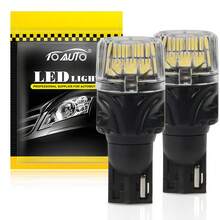 TOAUTO 2Pcs 25W 3000LM W16W T15 LED Reverse Lights White Canbus For Car Backup Lamp Tail Brake Lights Super Bright Mini Size 12V - T15 - View 11