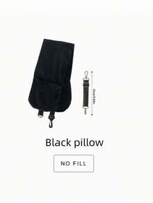 Cuscino a forma di U portatile con grande capacità, borsa a tracolla, utilizzabile in più scenari, borsa per il trasporto dei bagagli, per il riposo durante i viaggi, può essere utilizzata come borsa a tracolla/a spalla o fissata alla valigia, pieghevole con cerniera, cuscino a forma di U salvaspazio - Multicolore - Visualizzare 16