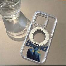 BLOND Design. Funda para teléfono cristalina compatible con Magsafe con soporte magnético fuerte ajustable de 360°. Protección anticaídas de grado militar para for  1716 Pro Max15 Pro14 Plus13 Pro13 Series. - Multicolor - Ver 1