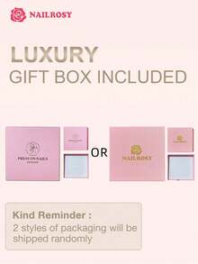 nailrosy 10Pcs Handmade Press On Nails Short Duck Nail Pink Y2K Nails Wedding Christmas Press On Acrylic Nails Poly Gel Nail Kit Fake Nails Wedding Birthday Party Emo Goth Acrylic Nails Supplies Cute Crystal DIY Rhinestone Decor Luxury - Pink - View 7