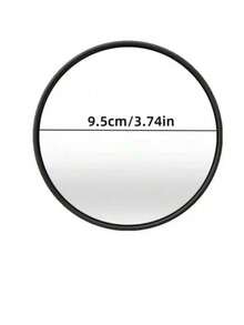 单包装户外停车亚克力凸面镜，360°广角高清车库盲点安全镜 - 防水防污，室内/室外均可使用，高分辨率凹面设计，适用于家庭、商店、停车场、仓库和办公室 - 圆形可调节支架便携式塑料凸面防盗镜，适用于交通学校、社区和街道安全 - 彩色 - 查看 12