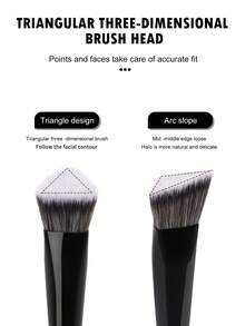 MAANGE 15件套专业化妆刷套装，带收纳盒，便携式旅行化妆刷套装，包含腮红刷、粉底刷、眼影刷、睫毛刷、眉刷、唇刷、修容刷、散粉刷、高光刷、晕染刷、鼻刷、遮瑕刷，适合旅行、居家或户外使用，是送给朋友、女性和女孩的理想礼物。 - 彩色 - 查看 8