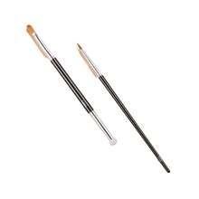 Teacher Mao's Same Style T301 Concealer Brush Sponge Dual-Spot Brush Dark Circles Eyeliner Tear Trough Brush Makeup Brush - T22 Tear Trough Brush (short Handle With Label) - View 3