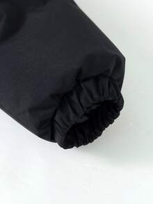 1pc Teen Boy Casual Comfortable Outdoor Windproof Warm Thickened Hooded Cardigan Coat For Spring, Autumn & Winter