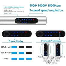 Electric Engraving Pen, USB Rechargeable Cordless Etching Engraving Tool, Portable DIY Rotary Engraver For Jewelry Wood Glass Stone Carving - Blue - View 5