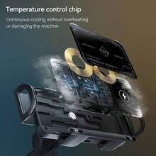 1pc Folding Screen Fast Charging Automatic Clamping Car Phone Holder With Adjustable Horizontal And Vertical Angles For Dashboard - 15W Wireless Car Charger Compatible With All Ph//O/Nes - IPh/O///Ne 15/14/13/12/11 Pro Max/Xs, Sa///M/Sung Galaxy S24 Ultra/S23/S22/S21/S20/S10+/Fold6