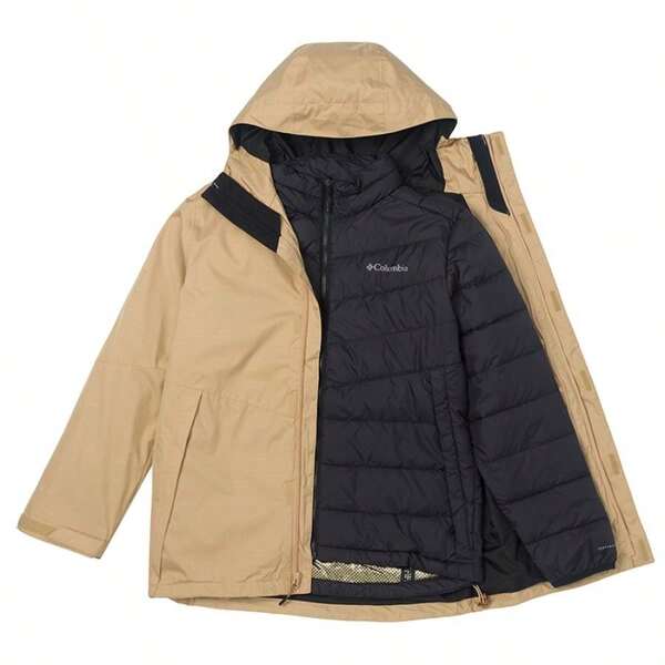 Columbia Herren 3-in-1 Fleece-gefütterter Windjacke, Oak Harbor IC Jacke GB Outdoor Sports Jacke XE2198262