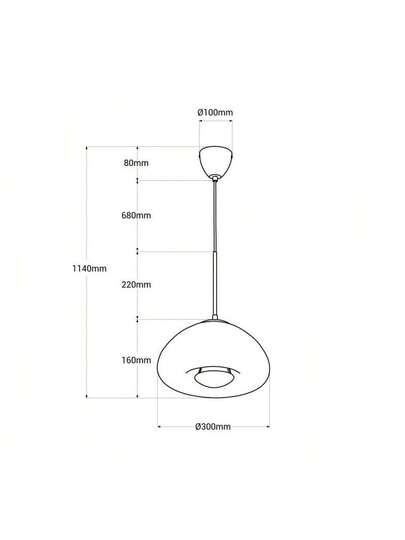 Plafondlamp Modern d75a view 3