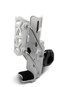 1个摩托车杯架，可调节自行车/踏板车车把杯架，通用型导轨安装旋转杯架