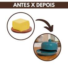 Ceramic Cheese Rack Cheese Stand Coffee Tray - Ngọc bích - Xem 3