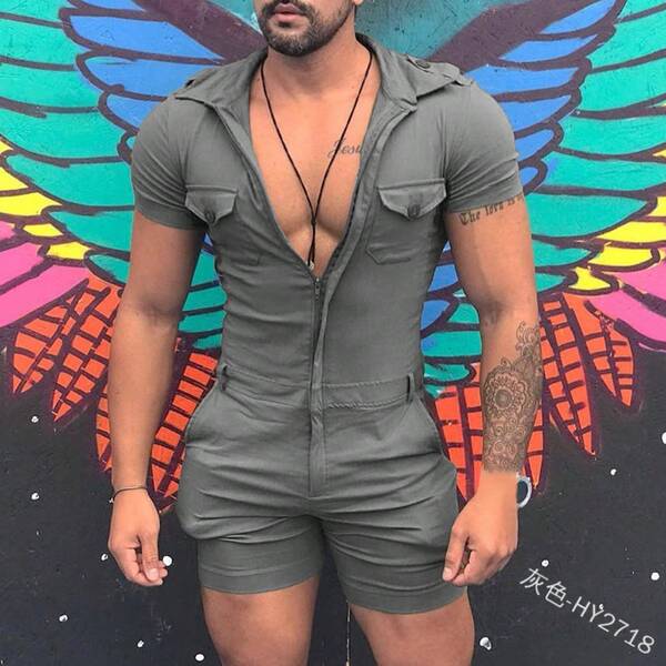 Men Outdoor Bodysuits & Jumpsuits
