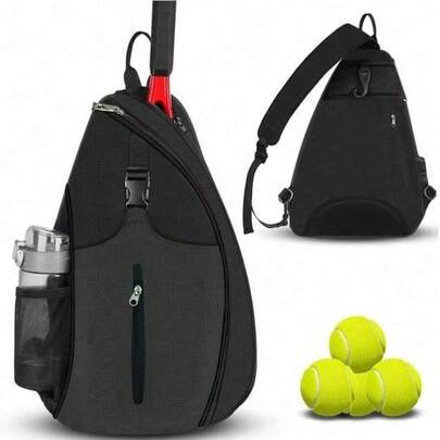 2025 New Badminton Bag Outdoor Sports Training One Shoulder Tennis Bag PEAK Racket Bag Crossbody Bag, Men & Women Tennis Badminton Squash Racket Bag, Tennis Racket, Badminton Shuttlecocks, Sports Accessories, Men Gift, Valentine's Day Gift