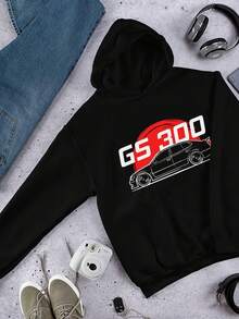 JDM GS 300 2 Hoodie Automot Rel For Car Enthusiasts - Style 3 - View 1