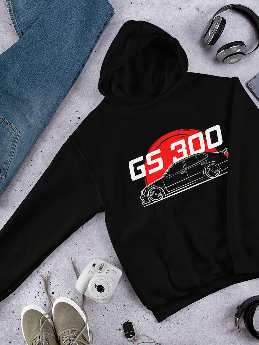 JDM GS 300 2 Hoodie Automot Rel For Car Enthusiasts - Style 3 - View 1