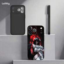 A-Albedo Overlord Sexy Phone Case Cover Compatible With  17 16 15 14 13 12 11 Pro Max Plus Mini Black Frosted Soft Shell Funda, Cover Compatible With  17 Case,  17 Pro Case,  17 Pro Max Case - Z1 - View 6