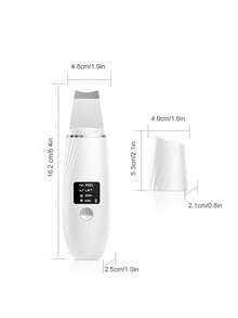Skin Scrubber Facial Scrubber Blackhead Remover Cleaner Skin Spatula Skin Scraper Battery Capacity 650mAh
