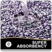 Bathroom Rugs 30x20, Extra Soft And Absorbent Microfiber Bath Mat, Non-Slip, Machine Washable, Quick Dry Shaggy Bath Carpet, Suitable For Bathroom Floor, Tub, Shower (Medium, Purple){Inchcolor_nameinch:InchPurpleandWhiteinch,Inchsize_nameinch:Inch30\Inchx20\Inchinch} - PurpleandWhite - View 4