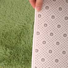 3pcs Bathroom Carpet, Plush Fluffy Super Absorbent Bath Mat, Machine Washable Carpet For Tub, Toilet Floor, Shower Room, Laundry, And Indoor Areas, Christmas Decorations For Home - 綠色 - 查看 6