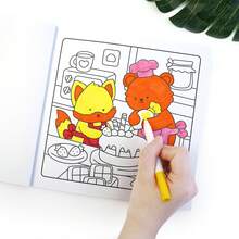 1 本（FUZZY HYGGE）卡通减压涂色书，CoCo 圣诞主题 > 装饰、玩具、图画书，高品质软封面，图案简洁醒目，易于涂色，描绘生活场景，是圣诞节、万圣节和节日送给朋友、家人和同事的理想礼物，有助于放松身心，缓解压力。 - 模糊生活 - 查看 4