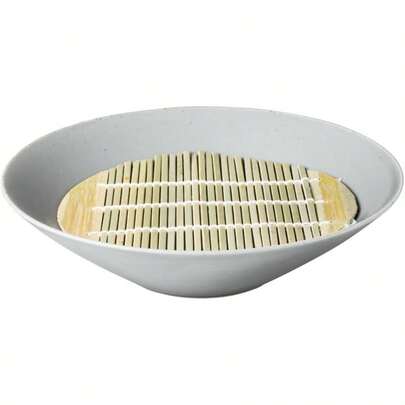 andNE andNE 美浓烧 红土碗 小鸡 白色 直径11厘米×高7厘米 茶碗 日本制造 可用洗碗机清洗 消光 时尚 NAW-193-WH