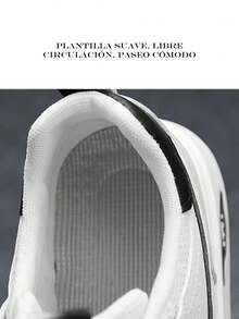 Zapatillas deportivas casuales antideslizantes masculinas, zapatillas deportivas con tirantes bajos, zapatillas casuales con tirantes bajos transpirables masculinas, zapatillas de skate casuales masculinas, zapatillas de skate bajas de moda, zapatillas de skate de moda casual, zapatillas deportivas blancas transpirables con malla en verano - Gris - Ver 11