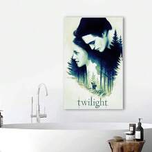 Framed Twilight V2 Movie Poster | Official Art Print. Idea Gift For New Year, Thanksgiving Day, Christmas, For Room Decor, Kitchen Decor, Living Room Painting, Halloween Decor, Bathroom Decor, Home Decor, Wall Decor, Bedroom Decor. - Random Print(隨機印花) - 查看 3