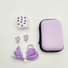 1 Set: Protector de cable de carga rápida de 20W compatible con iPhone + Caja protectora de material EVA para auriculares y cable de datos, accesorios a prueba de caídas y golpes para cargador Nan, accesorios para teléfonos