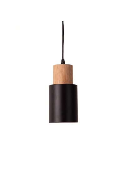 Alpinaluz "KIRA" Hang Lamp In Bruin Metaal Hout Sc inavian Moderne E27