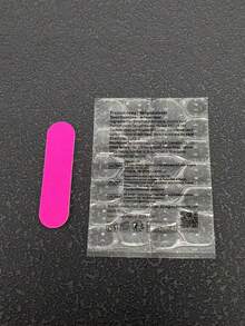 10 bucăți de unghii lucrate manual, flori, presare, unghii cu toc înalt subțire de 33 mm, gradient de unghii, pictate manual, tehnologie de sculptură tridimensională multicoloră, decorare multicoloră, insecte, multifuncționale, potrivite pentru femei, trei mărimi disponibile, potrivite pentru diverse ocazii, petreceri, dans și uz zilnic. - Multicolor - Vizualizare 3