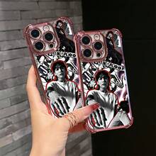 Funda de Teléfono Singer J-Jungkook Compatible con iPhone 17 16e 16 15 14 13 12 11 Mini Pro Max Air X XR XSMAX 8 7 Plus, a Prueba de Golpes, Transparente, Cubierta Trasera Suave - Mezcla de colores - Ver 1