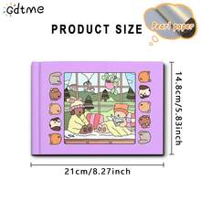 1本可爱动物绘画书：儿童涂色活动；创意涂鸦艺术，以可爱动物为主题，易于涂色，24页单面手绘，通过涂色获得乐趣和成就感，是送给朋友、家人或爱人的贴心礼物，适合节日、生日或任何特殊场合，也适合返校季和学习用品。 - 彩色 - 查看 4