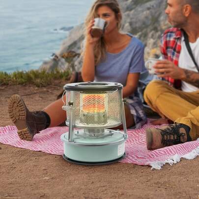 ONEUTRALON Outdoor Camping Kerosene Heater, Portable Kerosene Heater, Outdoor Kerosene Stove, Height Adjustable, 12.4 * 13.98 Inches