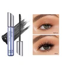 SACE LADY Waterproof Mascara, All-In-Lash Mascara Volume And Length Eyelashes, Smudge-Proof And Sweat-Proof, Long Lasting Curl, Natrual Black Eye Makeup - Black - View 10