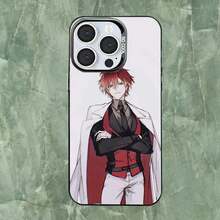 D-Diabolik-ks Anime L-Lovers Funda de Teléfono Compatible con 16,15,14,13,12,11,Pro,MAX, Cubierta Negra Mate a Prueba de Golpes para 17 Air Galaxy S22 S23 S24 S25 Plus Ultra - Z4 - Ver 7