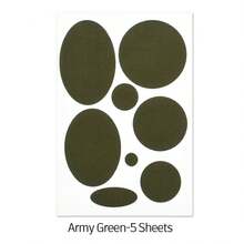 2 件羽绒服补丁，自粘尼龙面料修补贴，防水圆形椭圆形胶带，适用于外套服装帐篷睡袋滑雪裤破洞修补