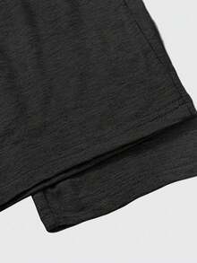 男士轻薄睡衣两件套，休闲舒适简约家居裤，浅灰色和纯黑色，春秋冬季