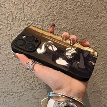 Cute O-Overlord Albedo Girl Phone Case Cover Compatible With  16, 15, 14, 13, 12, 11, Pro, XS, Max, XR, Plus, E, SE4, Mini Black Soft Cover, Cover Compatible With  17 Case,  17 Pro Case,  17 Pro Max Case - Z6 - 查看 10