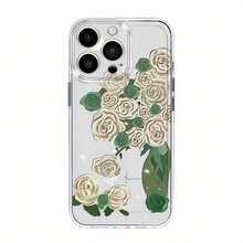 Adecuado para iPhone 16/15/14/13/12 11 XS Max 11 Pro Max 13 Pro 14 Pro 15 Pro 16 Pro/15 Pro Max 14 Pro Max 13 Pro Max/XS Max XR XS 7 Plus/6 Plus/7/8/6 Plus/16e Funda Protectora Personalizada Estilo INS Diseño de Estampado Floral Estrella Corazón Regalo de Vacaciones Minimalista Cobertura Completa Funda Transparente para Teléfono No.3965 - Colores mixtos - Ver 7