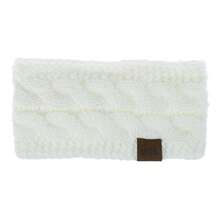 1 Peça Faixa de Cabeça de Malha de Veludo de Inverno - Quente, Elástica e Elegante Gorro Feminino, Adequado para Esportes e Uso Casual - Multicolorido - Visão 10