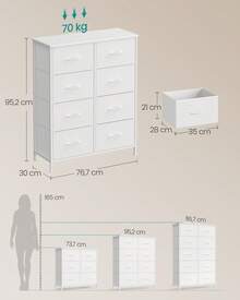 Dressers & Chests Of Drawers - 白色 - 查看 6
