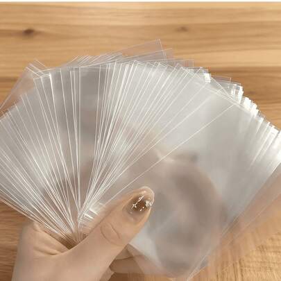 100/200/300/500/600/1000pcs Transparent Card Sleeves, Suitable For Collecting Game Cards, Top Loaders, Trading Cards, Plastic Card Protectors For Baseball, MTG, Sports Cards