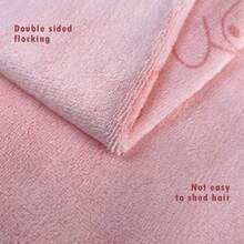 Khăn tắm sợi nhỏ họa tiết nhân vật Sanrio. Sợi vải mềm mại mang lại cảm giác cực kỳ mềm mại. Khả năng thấm hút nước hiệu quả cao, giúp làm khô cơ thể nhanh chóng (1 chiếc) - Hồng - Xem 8