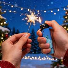 The Perfect Christmas Party Gift - 50-Pack MaxLight Themed Lighters, Ignite Festive Cheer For Secret Santa Exchanges, Office Celebrations & Creating A Joyful Atmosphere - Multicolor - Ver 5