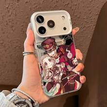 Funda de teléfono Earthbound Boy H-Hanako-kun compatible con iPhone 17 16 15 14 13 12 11 Pro Max AR multicolor mate láser metálico aurora funda 17 Air - Z1 - Ver 6